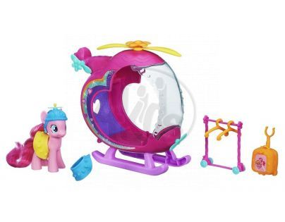 My Little Pony Rainbow Pinkie Pie s helikoptérou