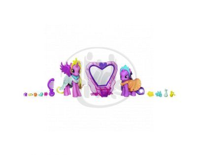 My Little Pony sada s křišťálovými doplňky - Pinkie Pie a Fluttershy