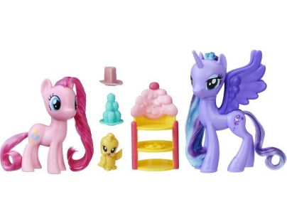 My Little Pony Set 2 poníků s doplňky Pinkie Pie a Princess Luna