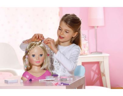My Model Hlava k česání a líčení 27cm