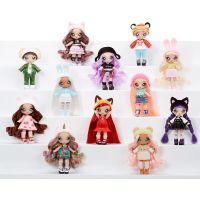 Na! Na! Na! Surprise Minis bábika 10 cm CJ Cuddles Kosoštvorec - Poškodený obal 5