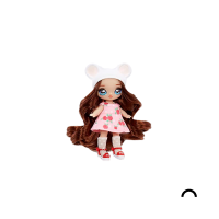 Na! Na! Na! Surprise Minis bábika 10 cm Misha Mouse Oblúčik