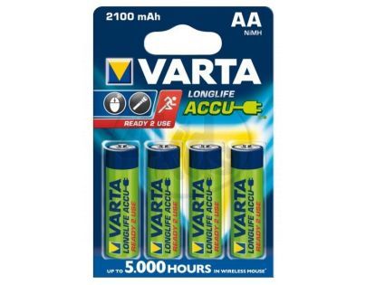 Nabíjecí baterie VARTA AA 2100mAh 1.2V 4ks