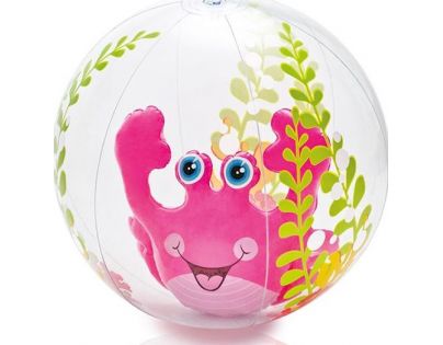 Intex 58031 Nafukovací míč akvárium 61cm - Růžová