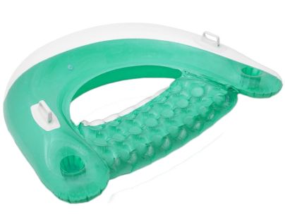 Intex 58859 Nafukovacie sedátko s držadlami tyrkysové - Poškodený obal