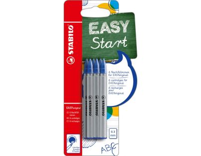 Náhradná náplň STABILO EASYoriginal Refill fine modrý zmizíkovateľný atrament (6 ks)