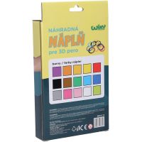 Náhradné náplne do 3D pera WIKY 15x3 m 2