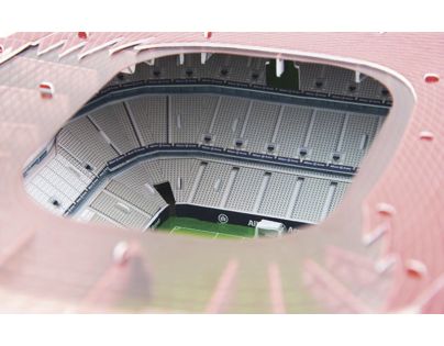 Nanostad 3D puzzle Štadión Allianz Arena FC Bayern Mníchov