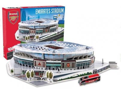 Nanostad 3D puzzle UK Emirates Arsenal 108 dielikov
