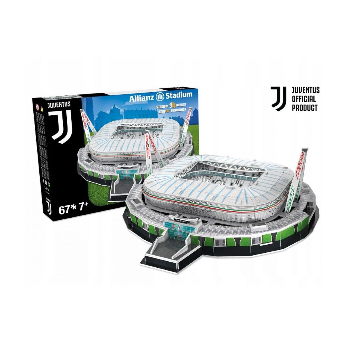 Nanostad 3D puzzle ITALY Juve Stadium-Juventus