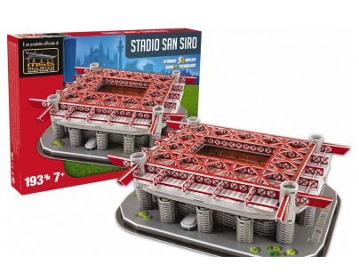 Nanostad 3D puzzle ITALY San Siro Inter's packaging 193 dielikov