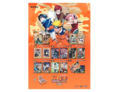 EPEE Naruto Smriti Collectible Zberateľské karty Earth Scroll