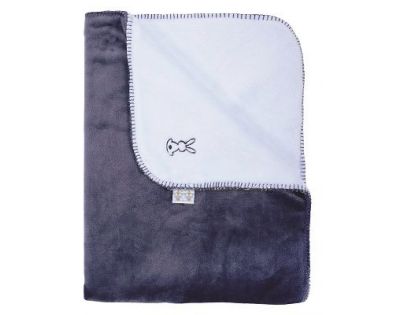 Nattou Deka Lapide 75x100 cm navy blue light blue