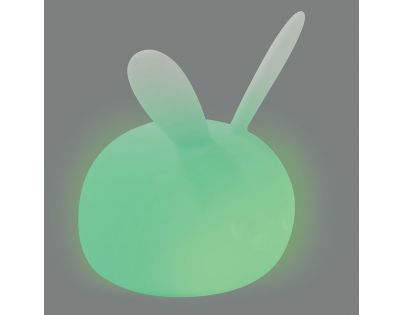 Nattou Svetielko nočné silikónové so senzorom plaču Lapidou zajačik