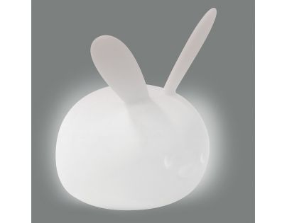 Nattou Svetielko nočné silikónové so senzorom plaču Lapidou zajačik