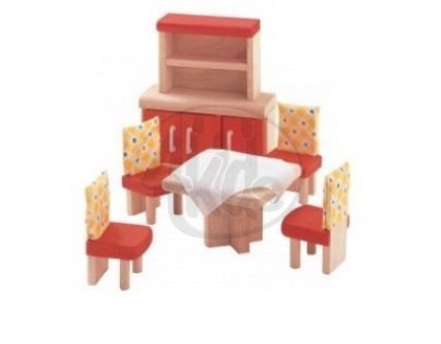 PlanToys 7306 - Nábytek pro panenky Neo-jídelna