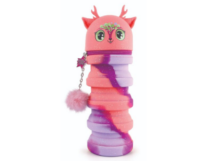 Nebulous Stars Puzdro na ceruzky růžovo-fialové