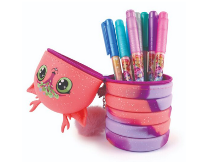 Nebulous Stars Puzdro na ceruzky růžovo-fialové