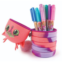 Nebulous Stars Puzdro na ceruzky růžovo-fialové 2