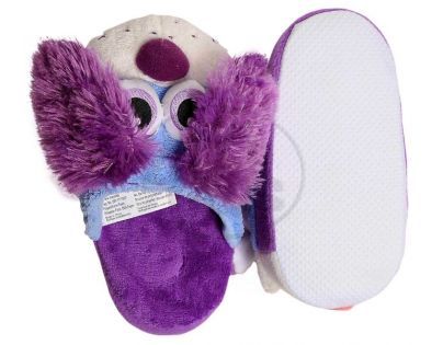 Neposedné bačkůrky Stompeez Štěňátko fialové - vel. 34-36