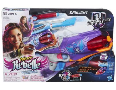 NERF REBELLE špiónska pistole se světlem a šifrovaním (A6762)