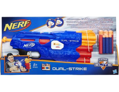 Hasbro nerf n-strike pištoľ dualstrike