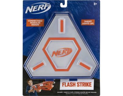 Nerf Elite Flash Strike Target Rozšíriteľný veľký terčový modul so svetelným efektom 13 cm