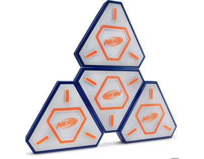 Nerf Elite Flash Strike Target Rozšíriteľný veľký terčový modul so svetelným efektom 13 cm