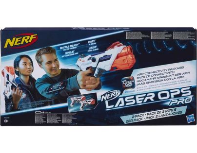 Nerf Laserová pištoľ Alphapoint Duopack - II. akosť