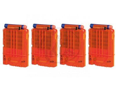 Hasbro A0091 - Nerf elite 4 náhradní zásobníky s 24 šipkami