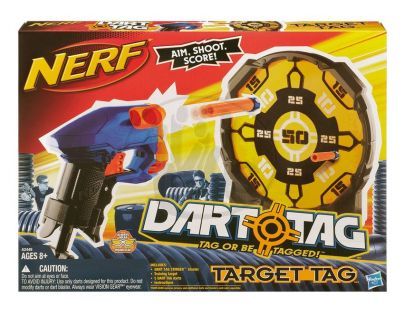 Hasbro  A2449 - NERF nový Dart Tag sada s pistolí a terčem