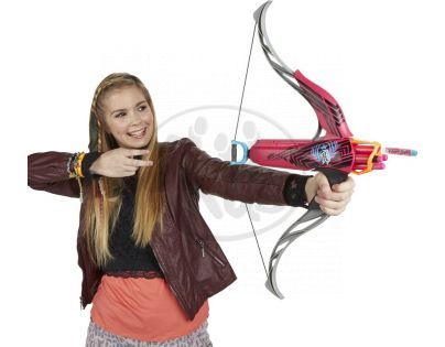 Nerf Rebelle Luk vystřelující 4 šipky - Růžová