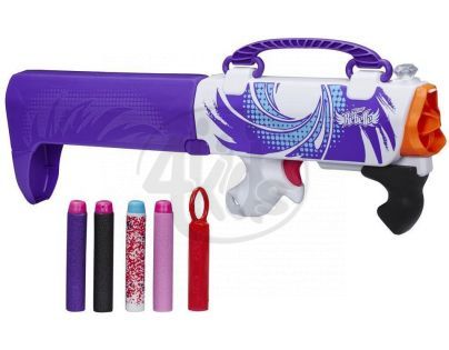 Nerf Rebelle Špionská pistole ukrytá v kabelce - Fialová