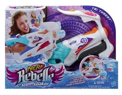 Nerf Rebelle Super Soaker Vodní kuše vystřelující 3 proudy