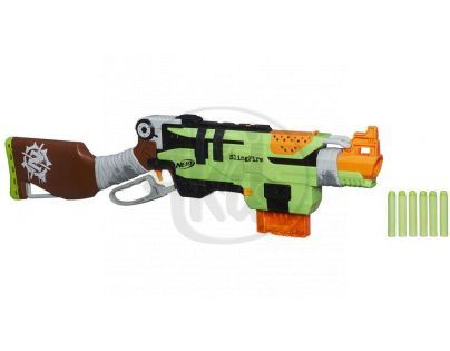 NERF ZOMBIE puška s pákovým nabíjením (A6563)