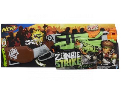 NERF ZOMBIE puška s pákovým nabíjením (A6563)