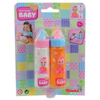 Simba Toys New Born Baby Dve fľaštičky pre bábiky