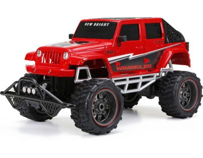 New Bright RC auto Džíp 1:8 - Červená