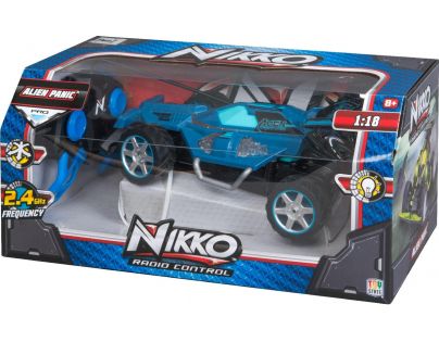 NIKKO RC Alien Panic 1:18 Modrý