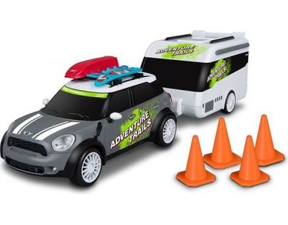 Nikko RC Mini Countryman s karavanom šedý