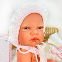 Nines Reborn kúpacie bábätko holka 45 cm 2