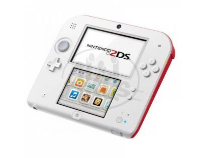 Nintendo 2DS White & Red