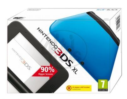 Nintendo 3DS XL Black + Blue