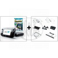 Nintendo Wii U Black Premium Pack (32GB) + Nintendo Land 6