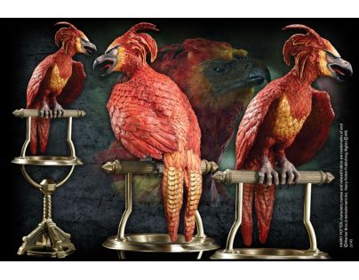 Noble Collection Harry Potter Figúrka Fénix na bidielku 36 cm
