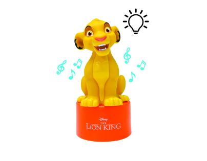 Lexibook Nočné svetlo s reproduktorom Leví kráľ