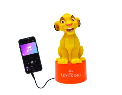 Lexibook Nočné svetlo s reproduktorom Leví kráľ