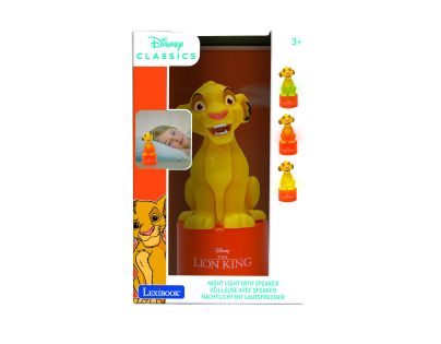 Lexibook Nočné svetlo s reproduktorom Leví kráľ