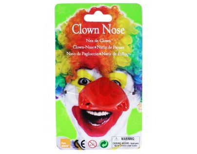 Nos klaun plastový