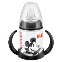NUK šedá FC Fľaška na učenie Disney MICKEY MOUSE 150ml silikónové savička NUK šedá FC Fľaška na učenie Disney MICKEY MOUSE 150ml silikónové savička